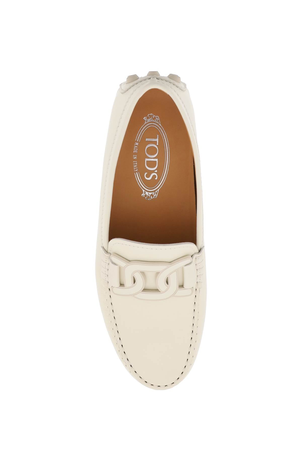 Tod's Gommino Bubble Kate Loafers   White