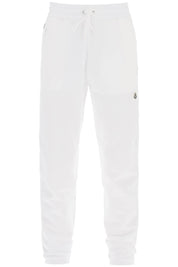 Moncler X Fragment Hiroshi Fujiwara Tapered Cotton Sweatpants   White