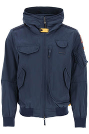 Parajumpers Gobi Hooded Bomber Jacket   Blue