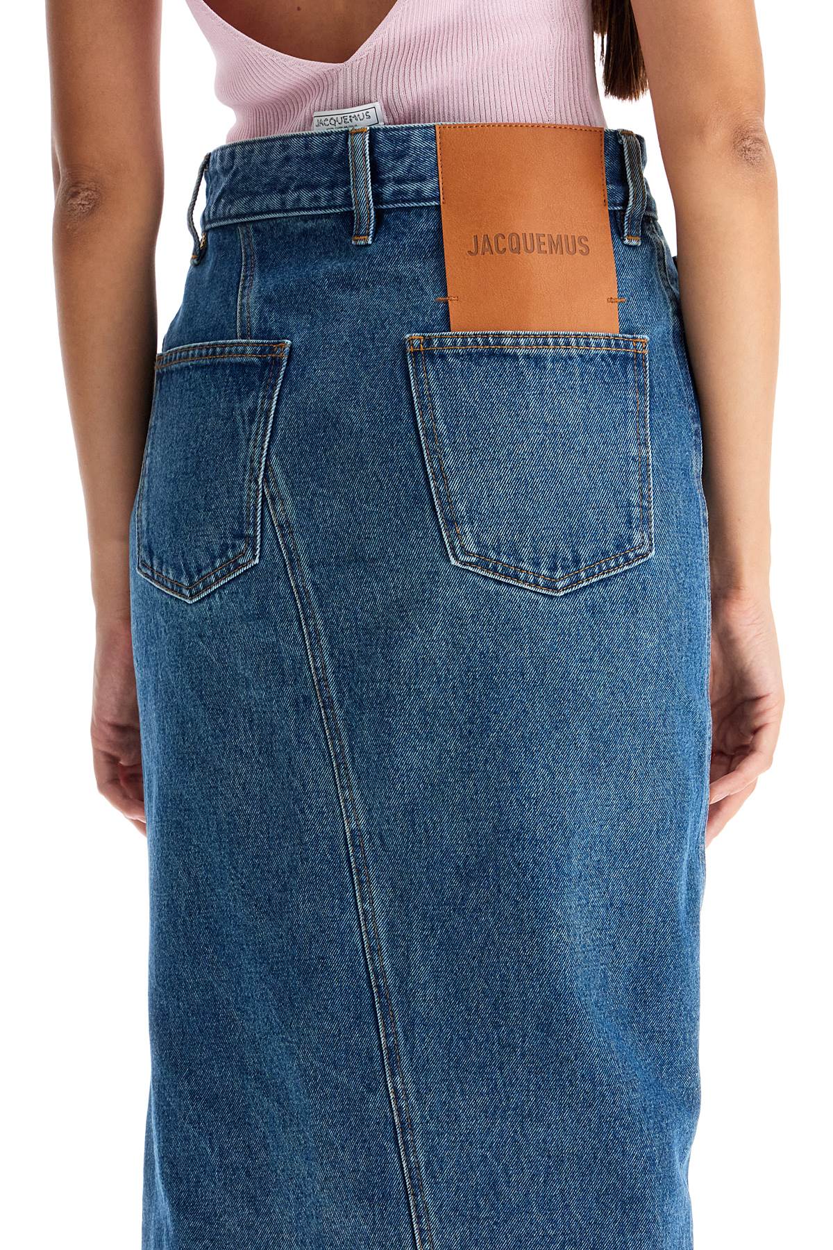 Jacquemus Denim Skirt 'The Skirt Of   Blue