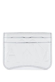 Alexander Mcqueen Seal Cardholder   Silver