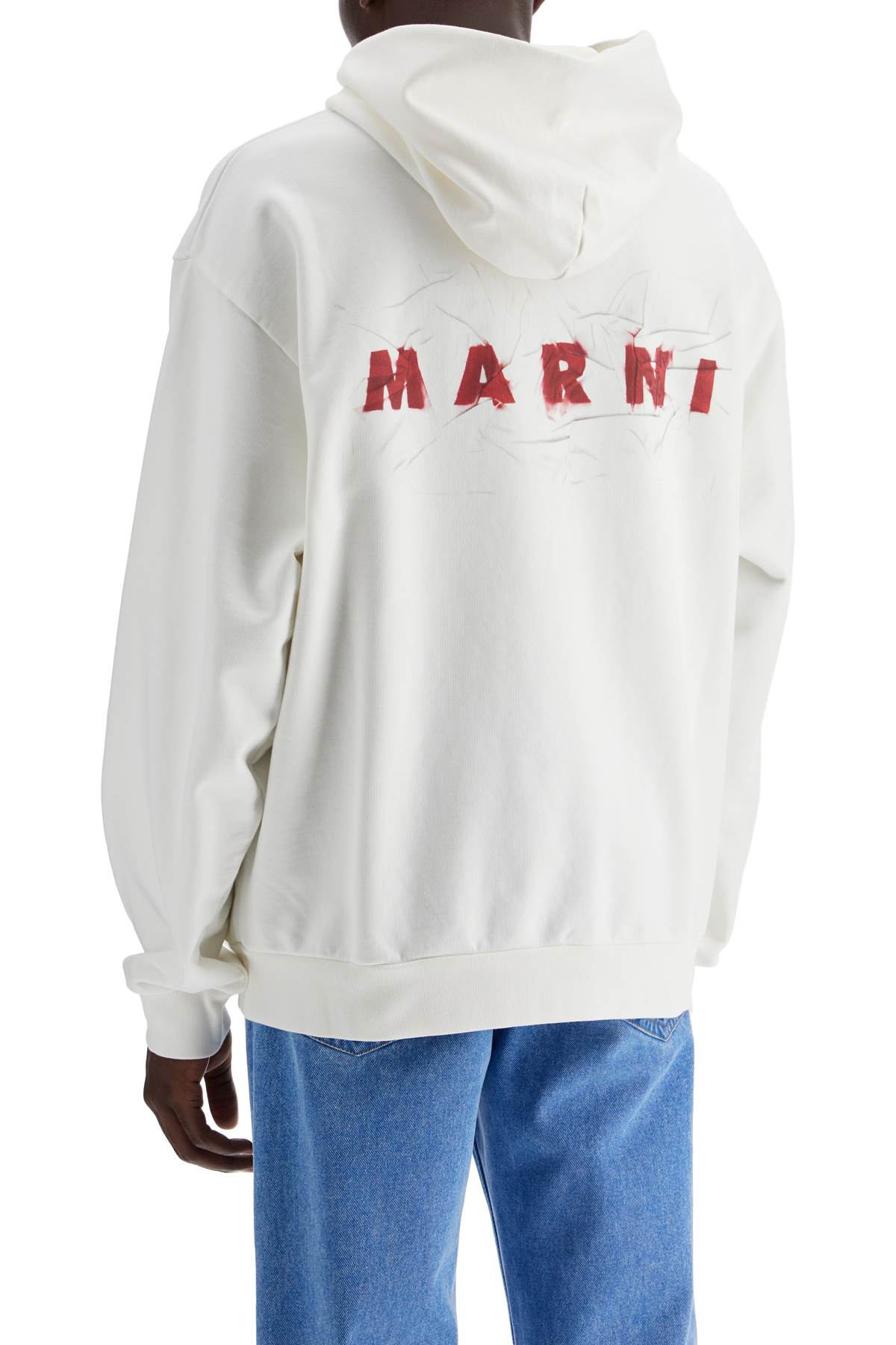 Marni Sweatshirt With Back   White