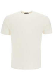 Tom Ford Cottono And Lyocell T Shirt   White