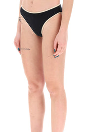 Toteme Replace With Double Quotebikini Briefs With Contrasting Edge   Black