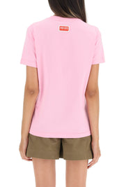 Kenzo Boke Flower Printed T Shirt   Pink