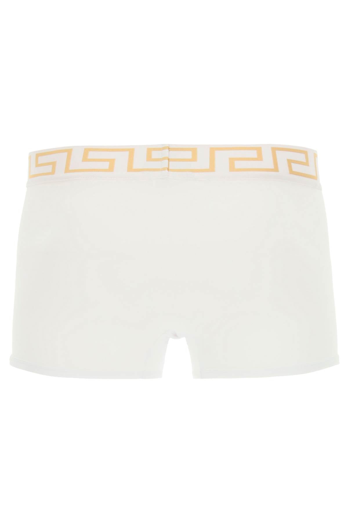 Versace Tri Pack Trunks   White