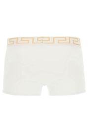 Versace Tri Pack Trunks   White