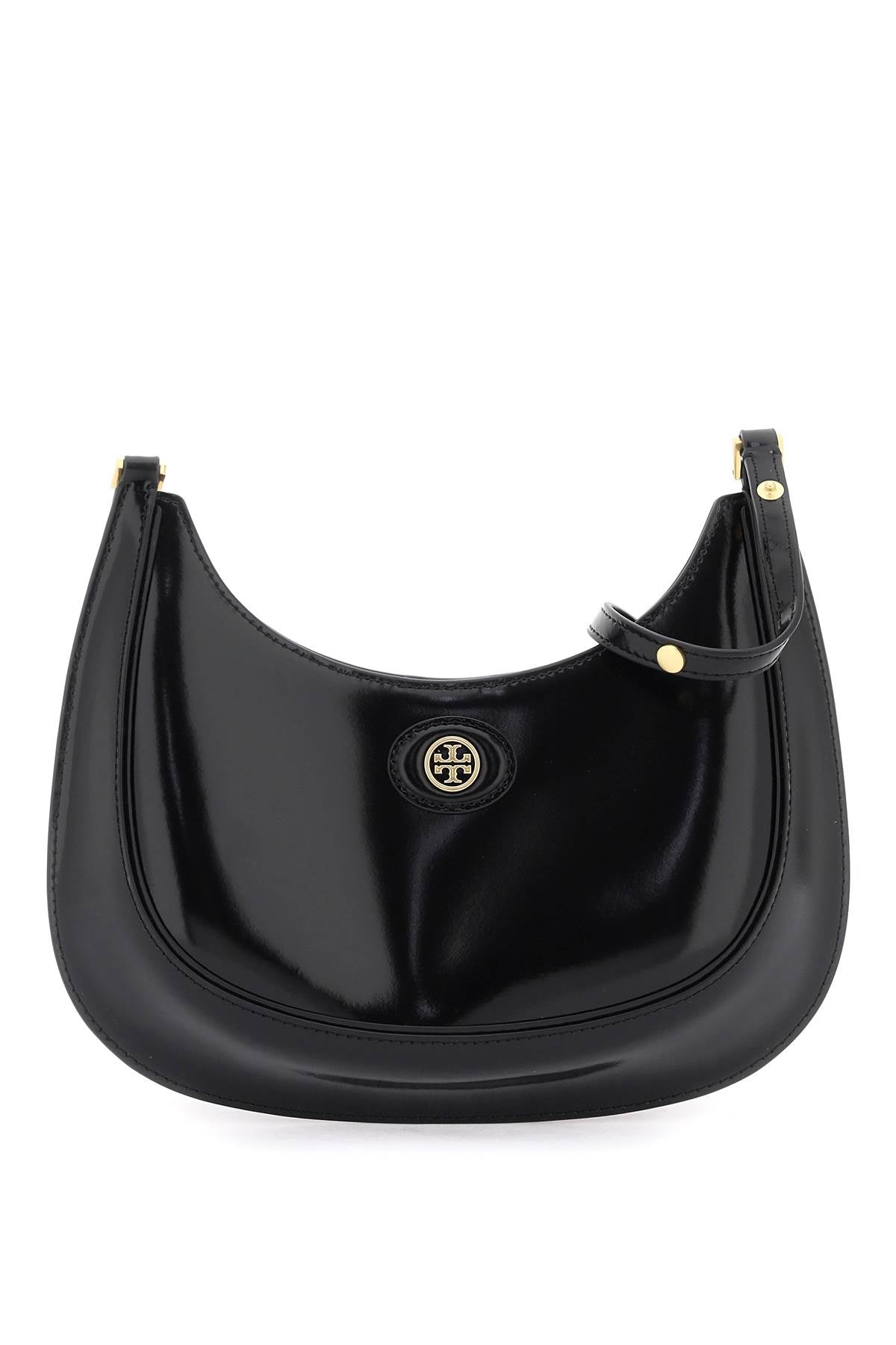 Tory Burch Robinson Hobo Bag   Black