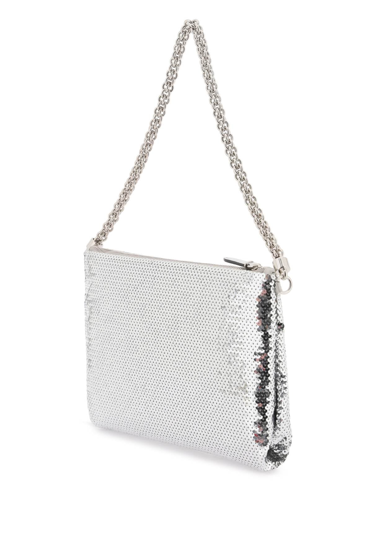 Jimmy Choo Callie Shoulder Bag   Silver