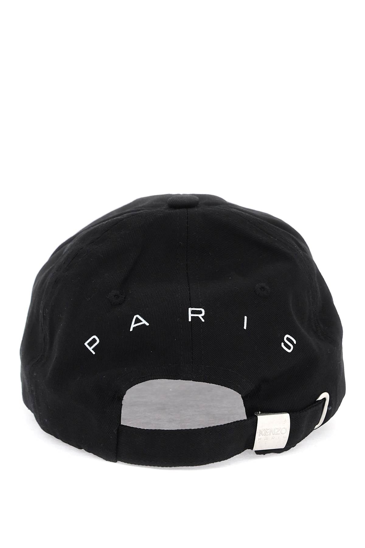 Kenzo Kenzography Baseball Cap   Black