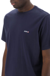 Autry T Shirt With Logo Label   Blue