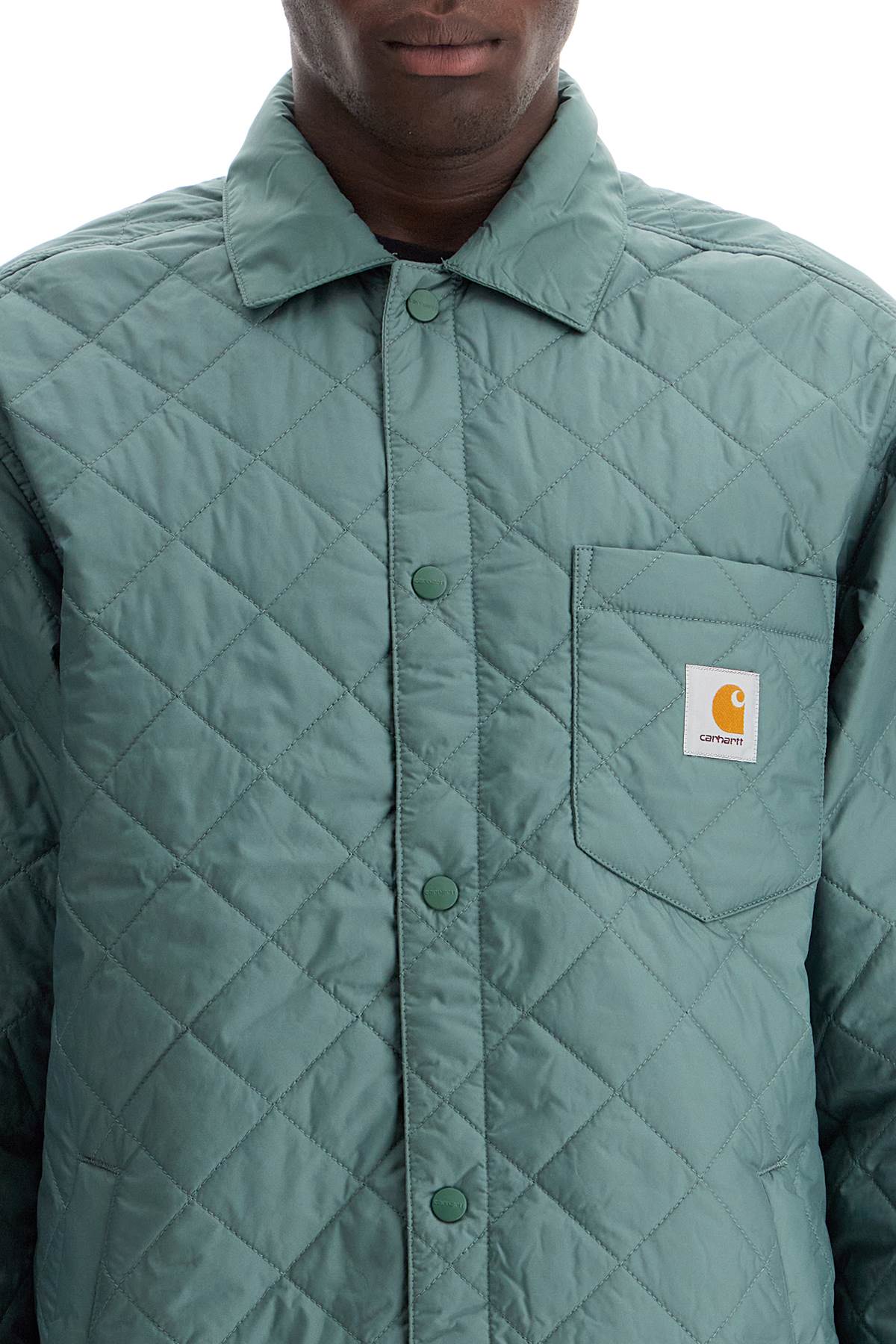 Carhartt Wip Wadeson Quilt   Green