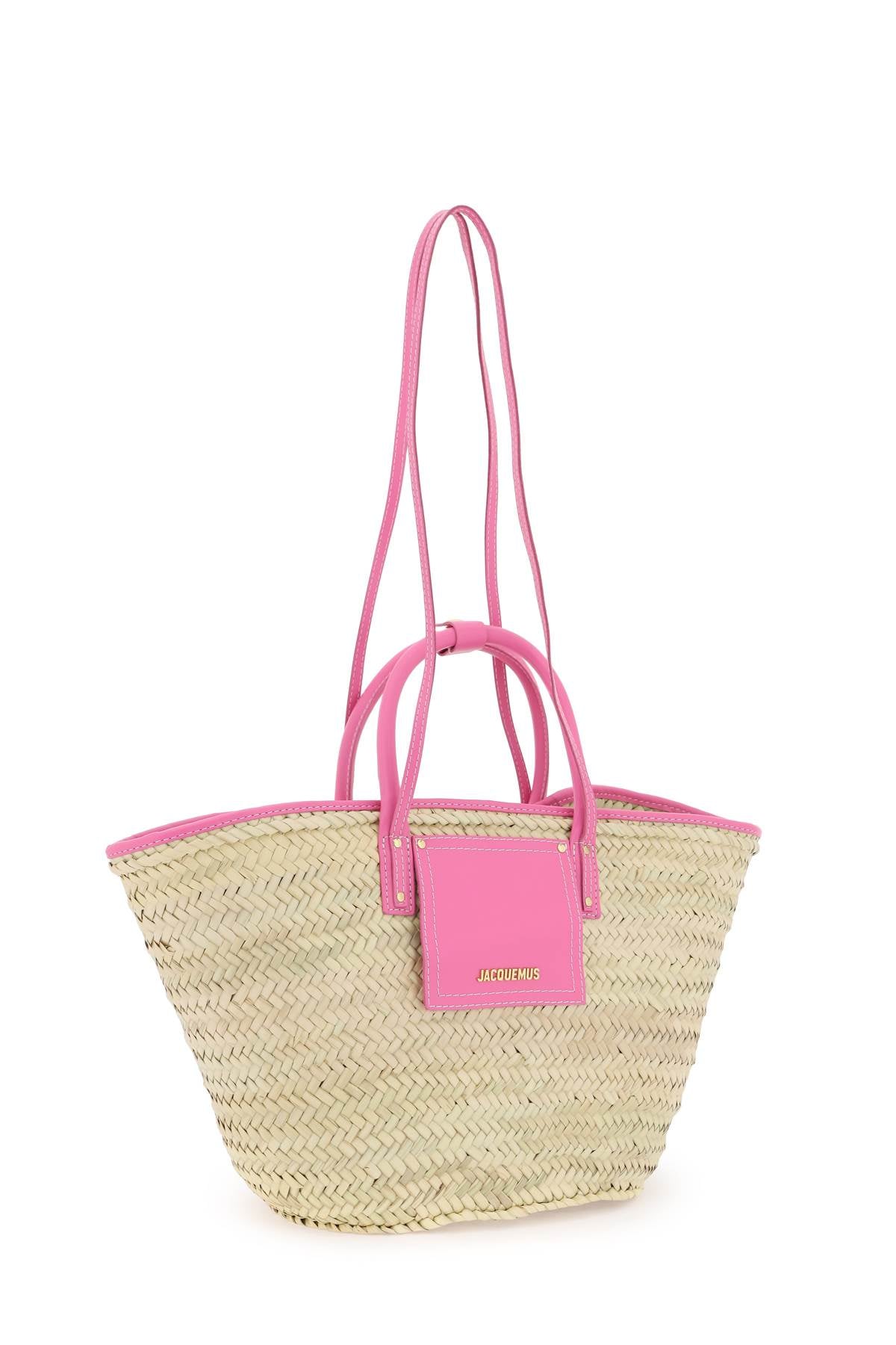 Jacquemus Le Panier Soli Basket Bag   Beige