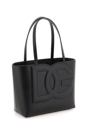 Dolce & Gabbana Dg Logo Small Tote Bag   Black