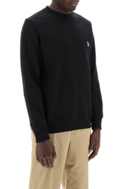 Ps Paul Smith Zebra Logo Sweatshirt With Zebra Logo   Black