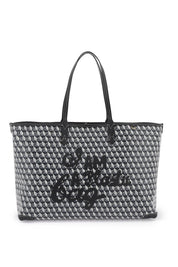 Anya Hindmarch I Am A Plastic Bag Motif Tote Bag   Grey