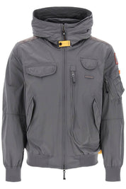 Parajumpers Gobi Hooded Bomber Jacket   Grey