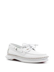 Christian Louboutin Flat Shoes White