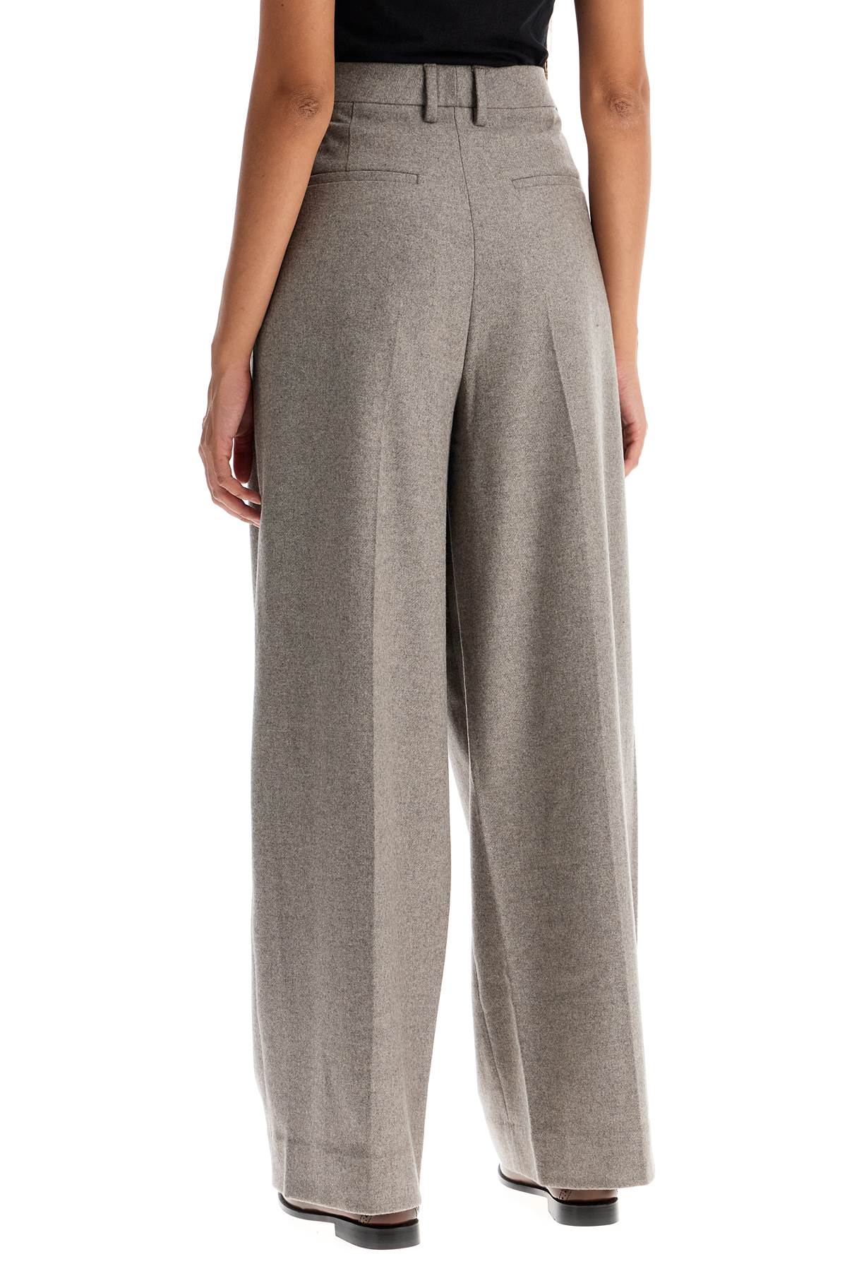 FILIPPA K FILIPPA K wide leg flannel trousers for men or