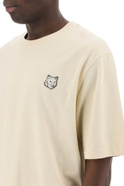 Maison Kitsune Replace With Double Quotebold Fox Head Patch T Shirtreplace With Double Quote   Neutral