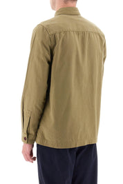 Barbour Washed Overshirt Jacket   Green