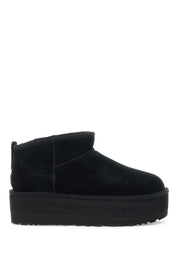 Ugg Classic Ultra Mini Platform Ankle Boots   Black