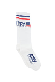 Autry Icon Socks   White