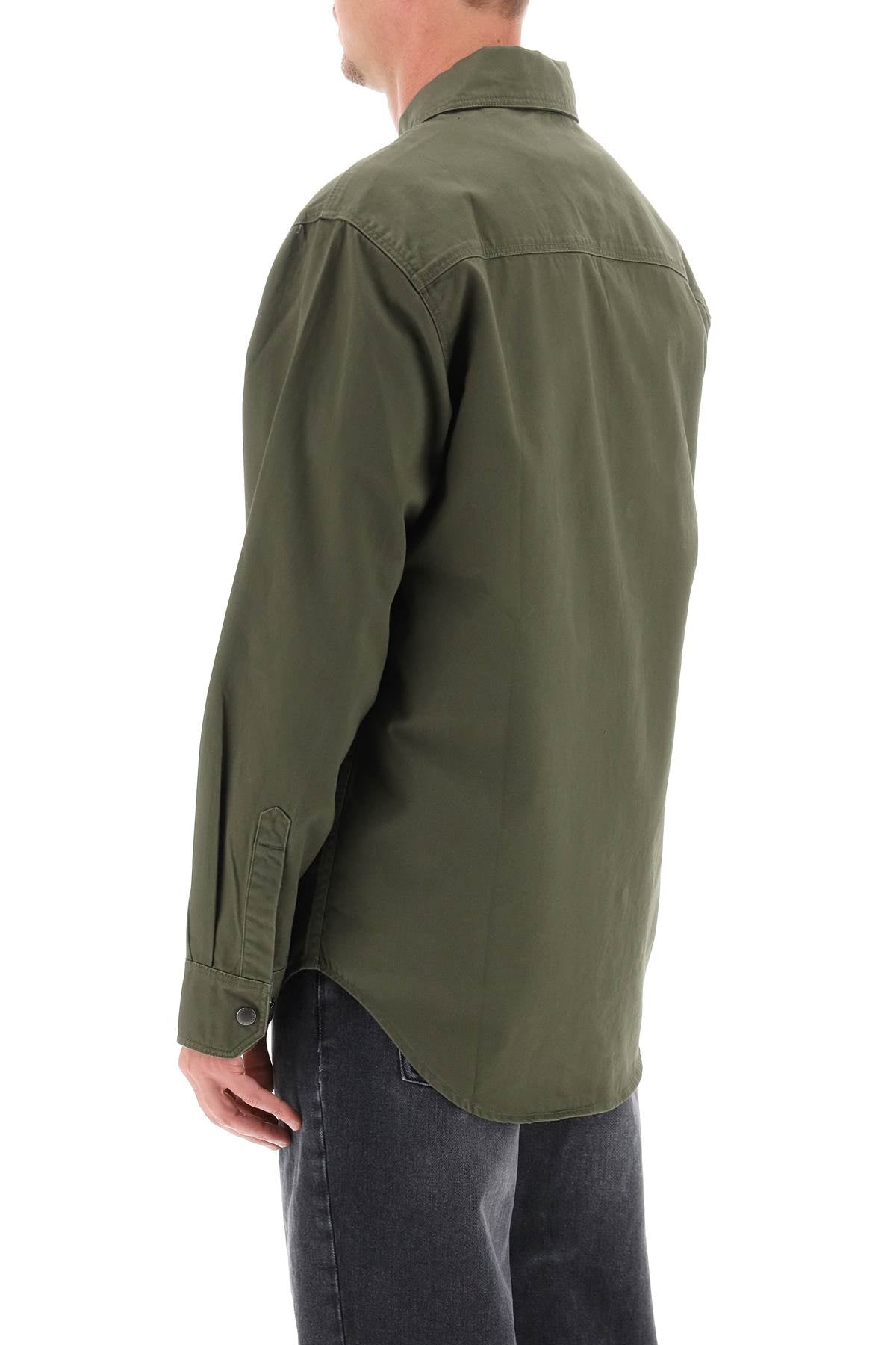 Barbour Maison Kitsuné Overshirt   Green