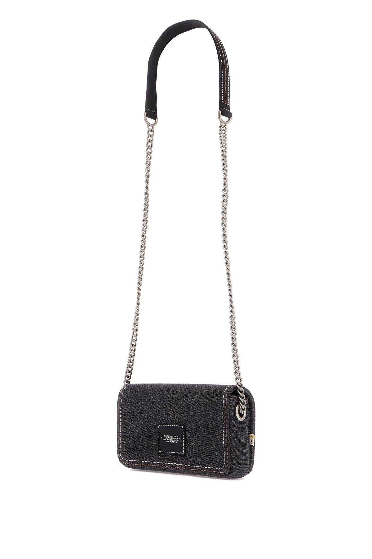 Marc Jacobs The Denim Chain Mini Bag   A   Black