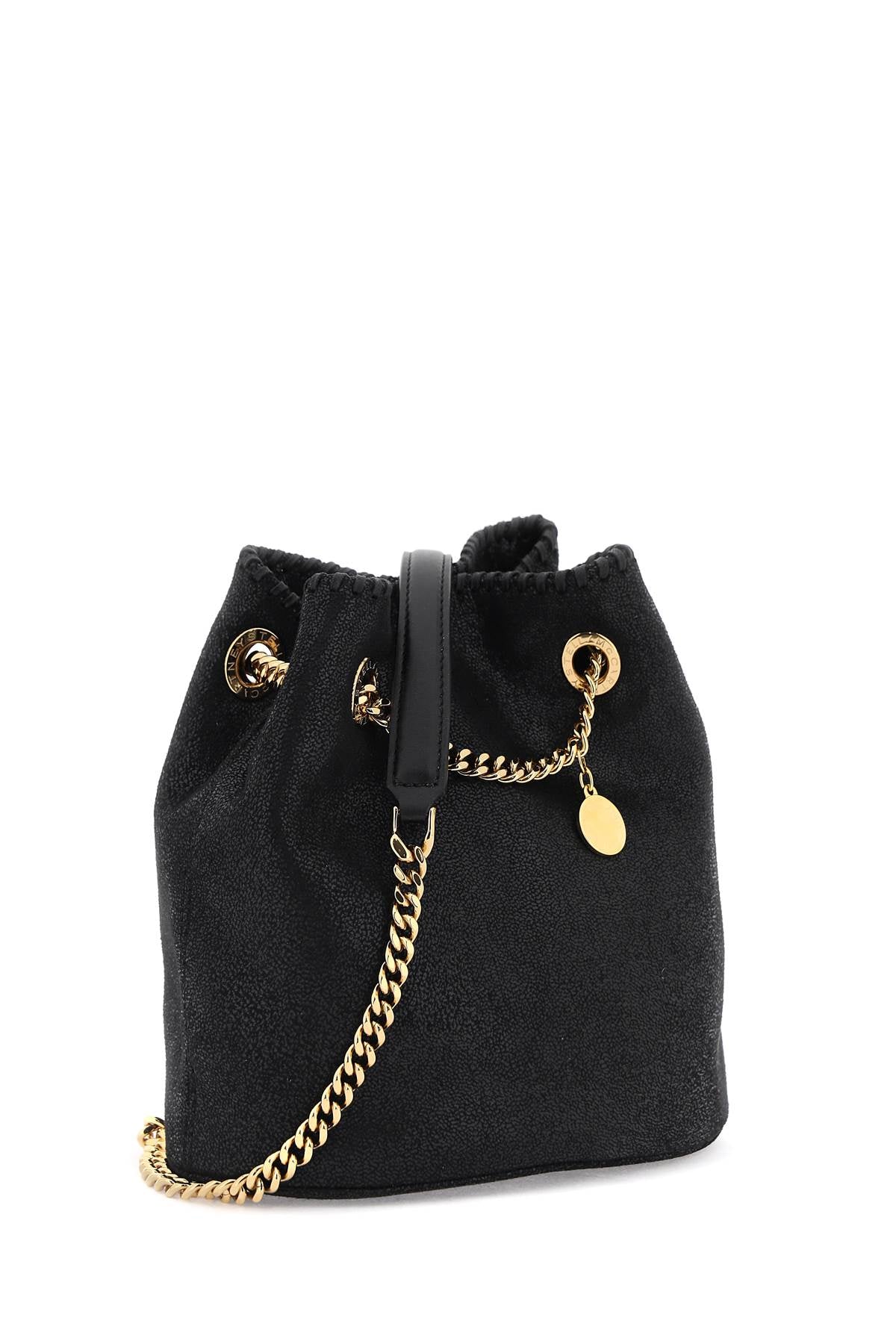 Stella Mc Cartney Falabella Bucket Bag   Black