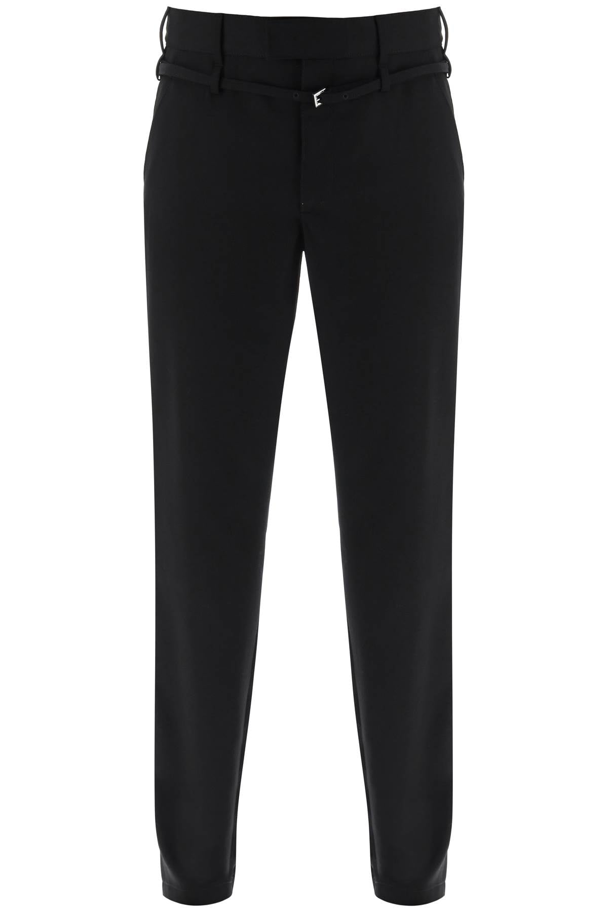 Jacquemus Le Pantalon Disgreghi Belted Pants   Black