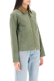 Barbour Campbell Vintage Overshirt Jacket   Green