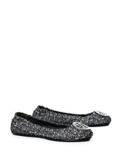 Tory Burch Flat Shoes Silver