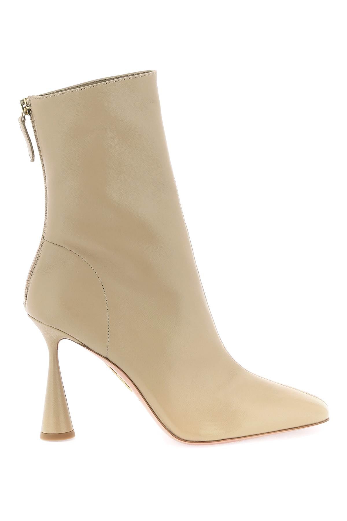 Aquazzura 'Amore' 95 Ankle Boots   Beige