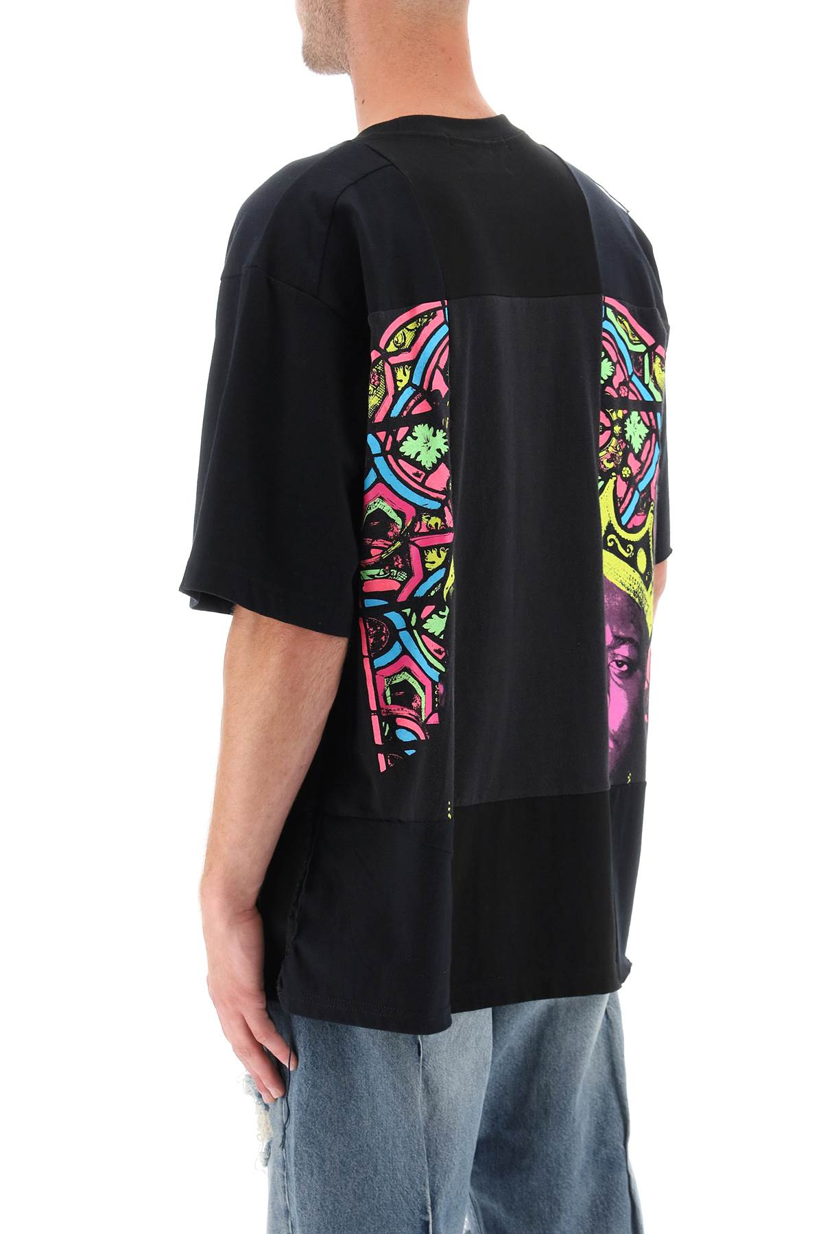 Children Of The Discordance Patchwork T Shirt   Black