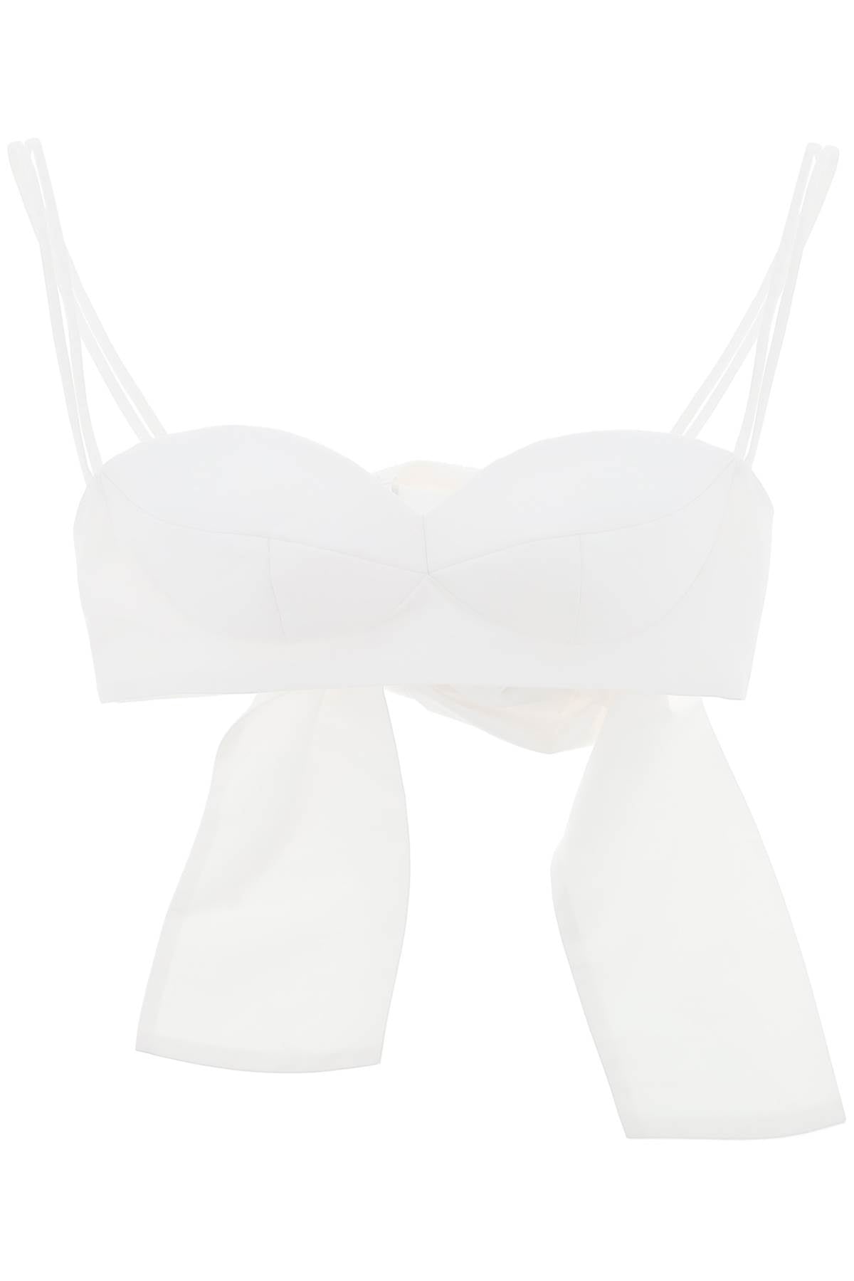 Magda Butrym "rose Top Bralette With   White