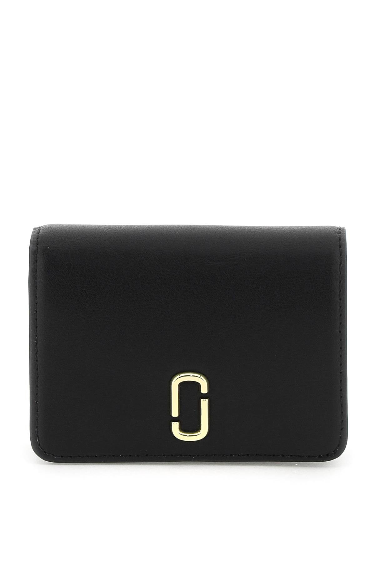 Marc Jacobs The J Marc Mini Compact Wallet   Black