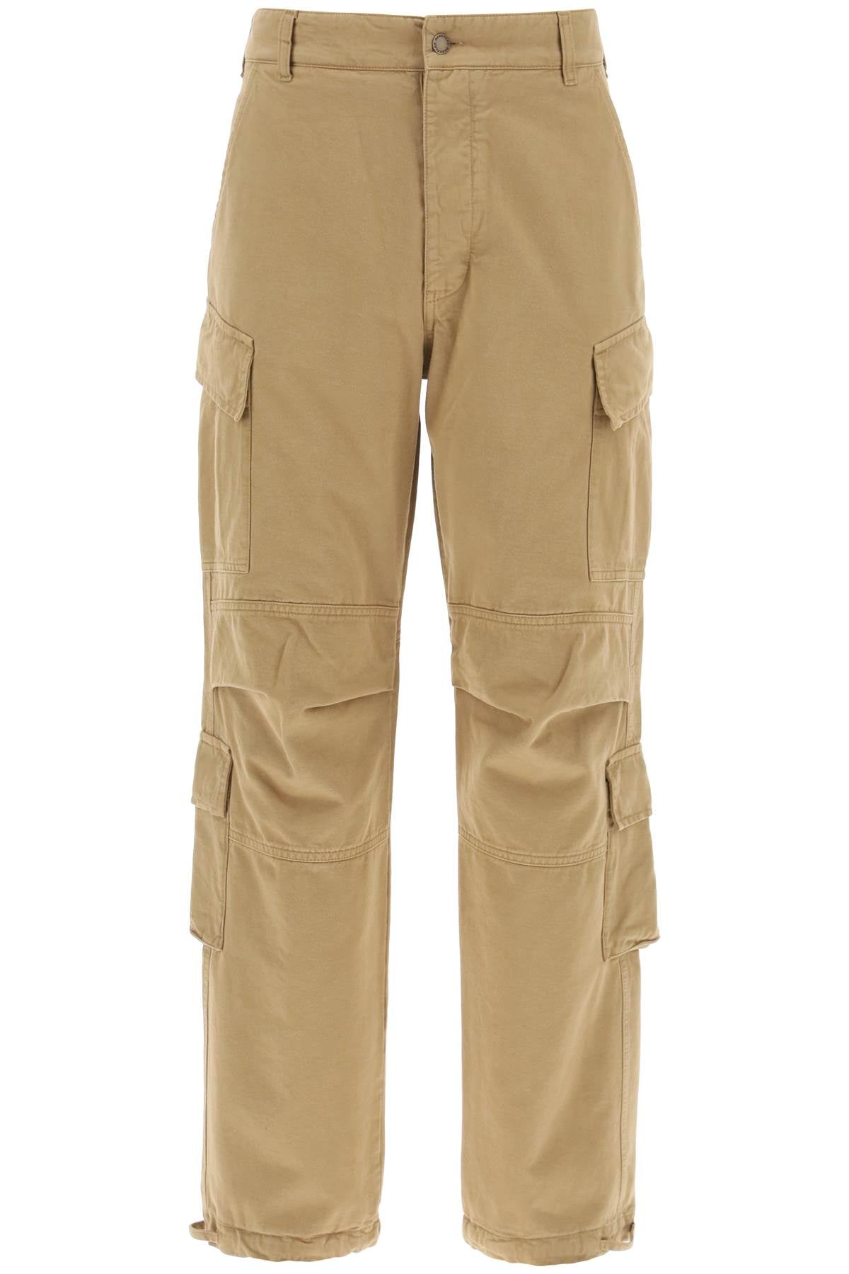 Darkpark Saint Cotton Cargo Pants   Beige