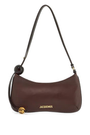 Jacquemus Le Bisou Perle Shoulder Strap   Brown