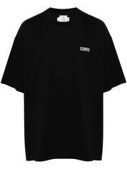 Vetements T Shirts And Polos Black