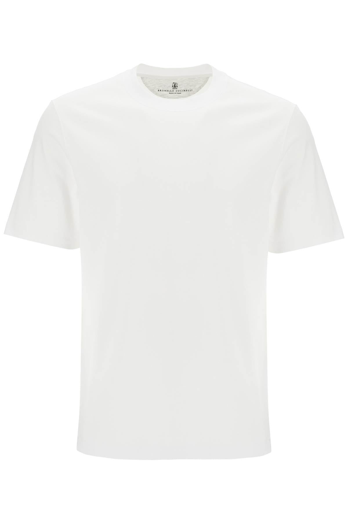 Brunello Cucinelli Crewneck T Shirt   White