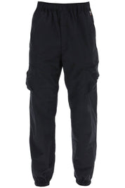 Parajumpers Edmund Cargo Pants In Nylon Poplin Fabric   Black