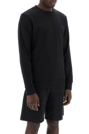 Boss French Terry Crewneck Sweatshirt   Black