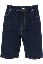 Kenzo Himawara Denim Shorts   Blue