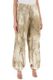 Darkpark Daisy Tie Dye Baggy Pants   Green