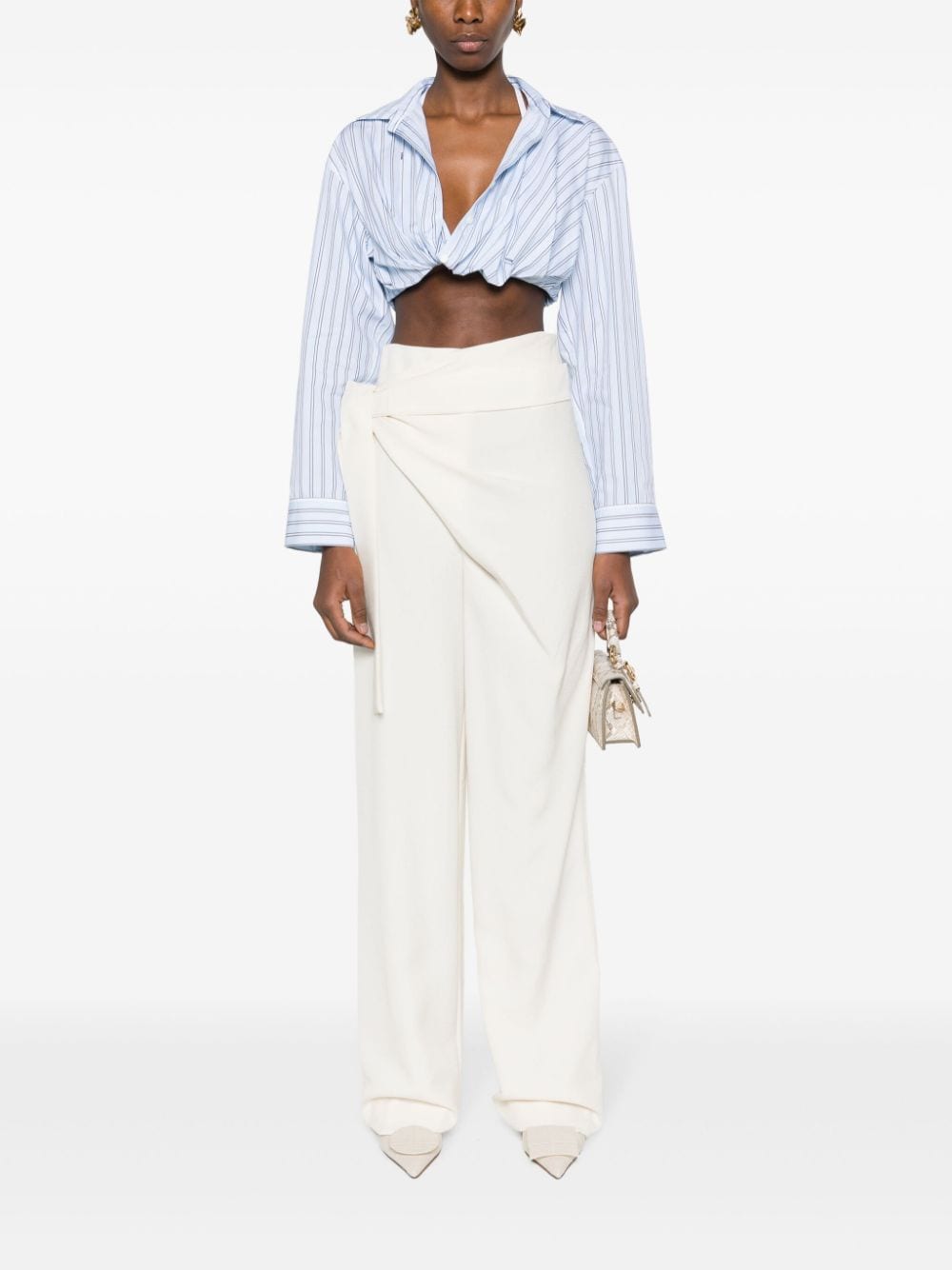 Jacquemus Shirts Clear Blue