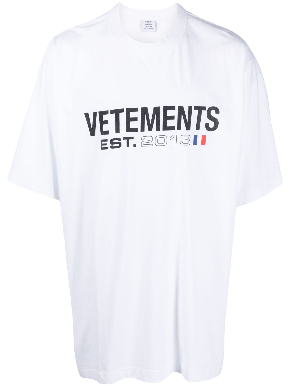 Vetements T Shirts And Polos White