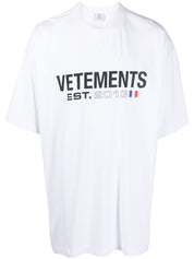 Vetements T Shirts And Polos White