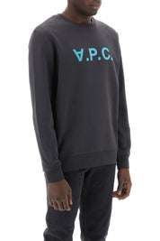 A.P.C. Flock V.P.C. Logo Sweatshirt   Grey