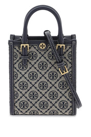 Tory Burch T Monogram Mini Tote Bag   Beige